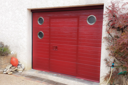 Porte sectionnelle plafond