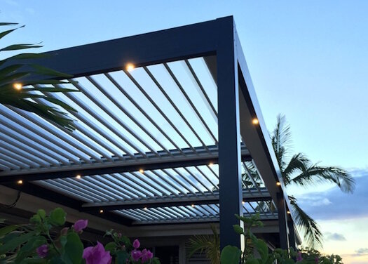 Pergola bioclimatique
